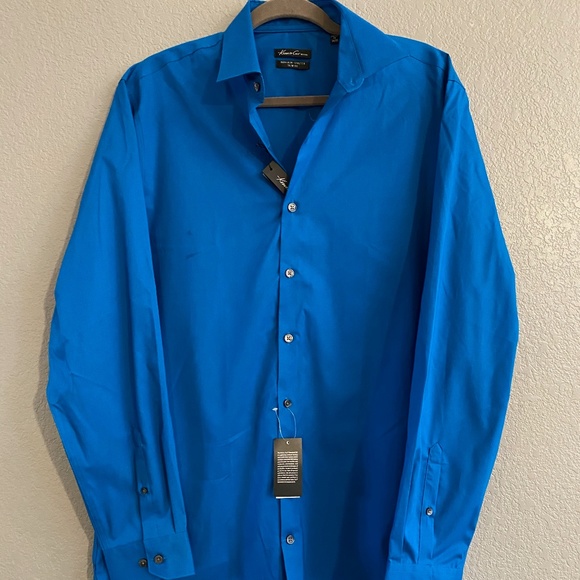 Men's Kenneth Cole Slim Fit Dress Shirt - Picture 1 of 1